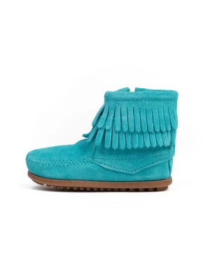 Foto van product Minnetonka Laarzen 'Double fringe' turquoise