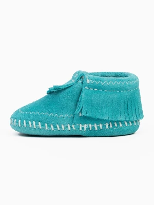 Foto van product Minnetonka Laarzen 'Riley Suede' turquoise