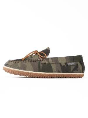 Foto van product Minnetonka Mocassins 'Taft' bruin / groen