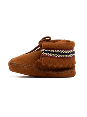 Foto van product Minnetonka Snowboots 'Braid' bruin / wit