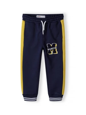 Foto van product MINOTI Broek donkerblauw / geel / wit