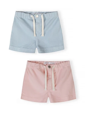 Foto van product MINOTI Broek lichtblauw / oudroze