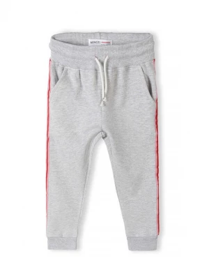 Foto van product MINOTI Functionele broek grijs gemêleerd / lichtroze / vuurrood