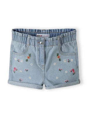 Foto van product MINOTI Jeans blauw denim / geel / groen / wit