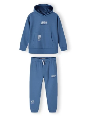 Foto van product MINOTI Joggingpak blauw / wit