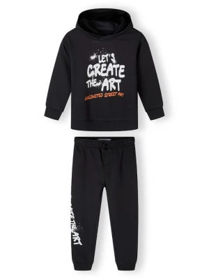 Foto van product MINOTI Joggingpak rood / zwart / wit