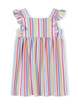 Foto van product MINOTI Jurk aqua / royal blue / koningsblauw / geel / wit