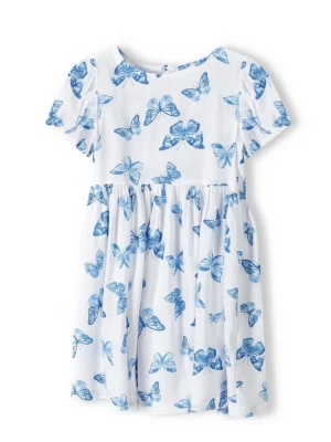 Foto van product MINOTI Jurk blauw / wit