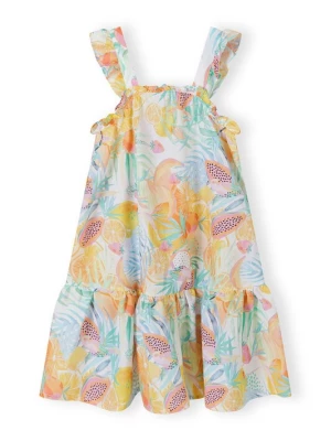 Foto van product MINOTI Jurk lichtblauw / lichtgroen / oranje / offwhite