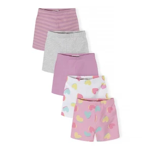 Foto van product MINOTI Leggings grijs gemêleerd / sering / mauve / rosa / wit