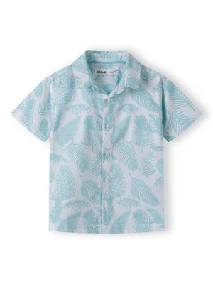 Foto van product MINOTI Overhemd cyaan blauw / duifblauw
