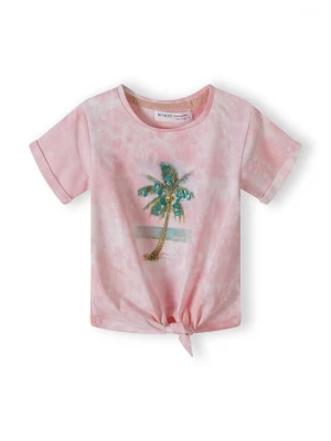 Foto van product MINOTI Shirt blauw / groen / lichtroze