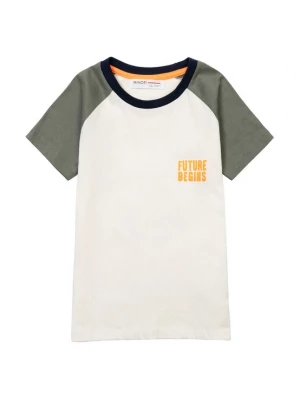 Foto van product MINOTI Shirt geel / groen / zwart / wit