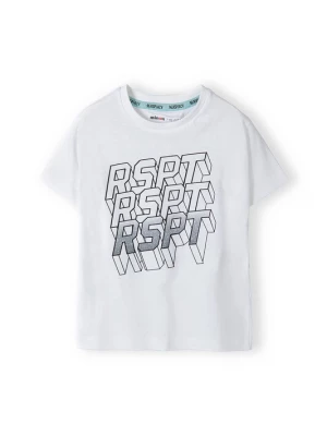 Foto van product MINOTI Shirt lichtgrijs / zwart / wit