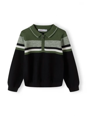 Foto van product MINOTI Trui groen / kaki / zwart / wit