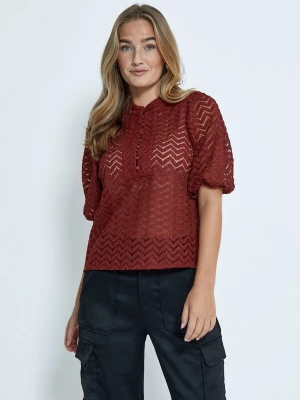 Foto van product minus Blouse 'Jeva' kastanjebruin