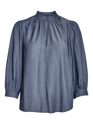 Foto van product minus Blouse 'Kelsy' donkerblauw