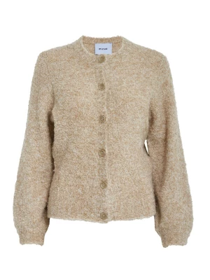 Foto van product minus Gebreid vest 'Jennie' sand