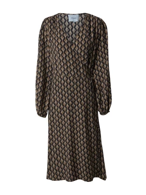 Foto van product minus Jurk 'Marceline' beige / lichtbruin / zwart
