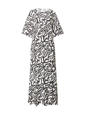 Foto van product minus Jurk 'Tiana' beige / zwart