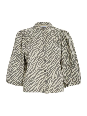 Foto van product minus Shirt 'Oleanna' grijs