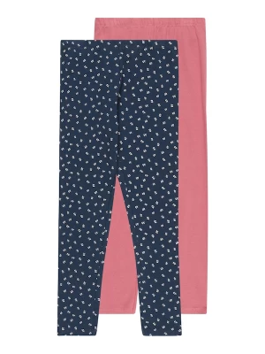 Foto van product MINYMO Leggings duifblauw / rosé / wit