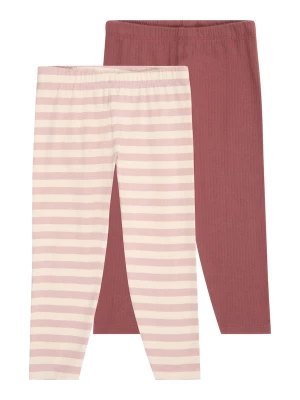 Foto van product MINYMO Leggings lichtbeige / rosa / bourgogne