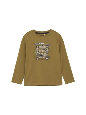 Foto van product MINYMO Shirt mosterd / zwart / wit