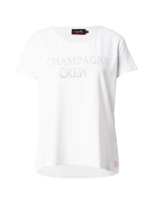 Foto van product miss goodlife Shirt 'Champagne Crew' wit