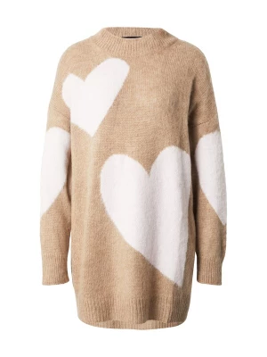 Foto van product miss goodlife Trui 'Big Hearts' beige / rosé