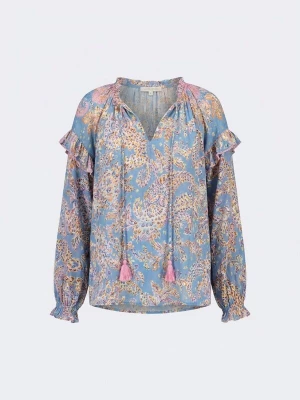 Foto van product Miss June Blouse 'Blouse Renata' blauw