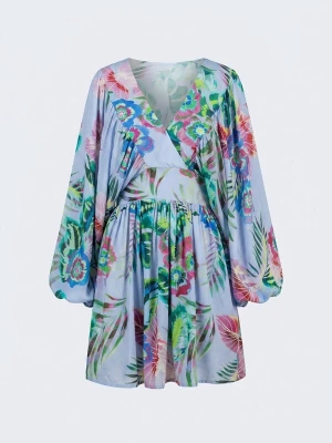 Foto van product Miss June Jurk 'Robe Courte Falone' gemengde kleuren