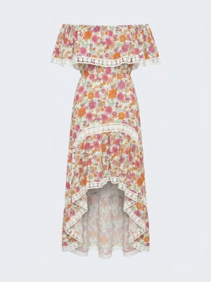 Foto van product Miss June Jurk 'Robe Longue Rayan' gemengde kleuren