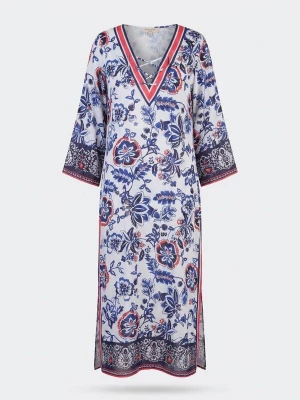 Foto van product Miss June Jurk 'Robe Longue Viviana' wit