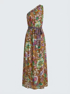 Foto van product Miss June Jurk 'Robe Longue Wallis' gemengde kleuren