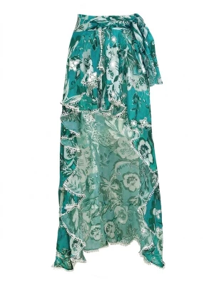 Foto van product Miss June Rok 'Jupe Asymetrique Izzy' blauw