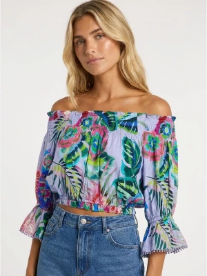 Foto van product Miss June Top 'Top Manche Longue Gin' gemengde kleuren