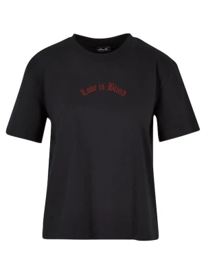 Foto van product Miss Tee Shirt 'Love Is Blind' beige / groen / donkerrood / zwart