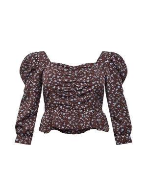 Foto van product Missguided Plus Shirt opaal / bruin