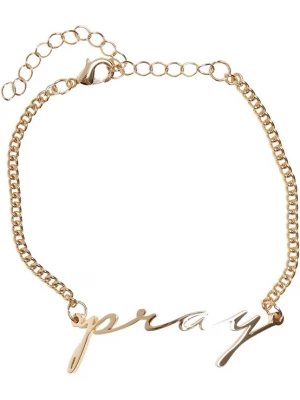 Foto van product Mister Tee Armband 'Pray' goud