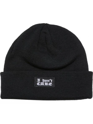 Foto van product Mister Tee Muts 'I Don´t Care' zwart / wit