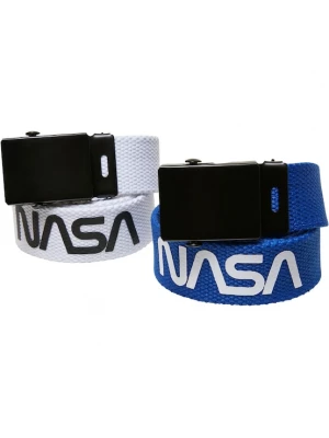 Foto van product Mister Tee Riem 'NASA' blauw / zwart / wit
