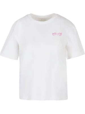 Foto van product Mister Tee Shirt 'Always Trust Your Heart' pink / lichtroze / zwart / wit