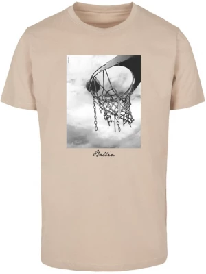 Foto van product Mister Tee Shirt 'Ballin 2.0' beige / grijs / zwart