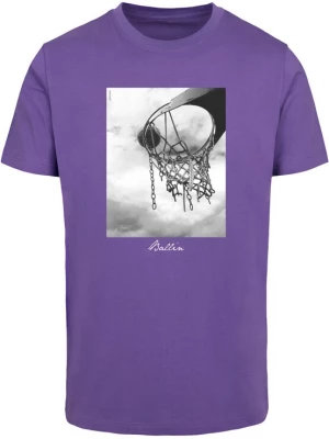 Foto van product Mister Tee Shirt 'Ballin 2.0' grijs / lila / zwart / wit