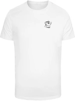 Foto van product Mister Tee Shirt 'Better With Coffee' zwart / wit