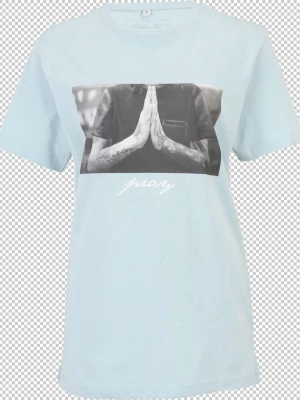 Foto van product Mister Tee Shirt blauw / zwart / wit