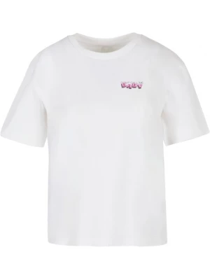Foto van product Mister Tee Shirt 'Don't call me' pink / pitaja roze / zwart / wit