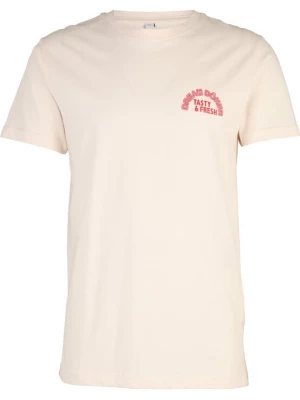 Foto van product Mister Tee Shirt 'Dream Kebab' sand / bloedrood