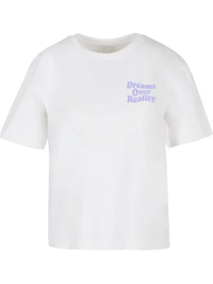 Foto van product Mister Tee Shirt 'Dreams Over Reality' indigo / wit